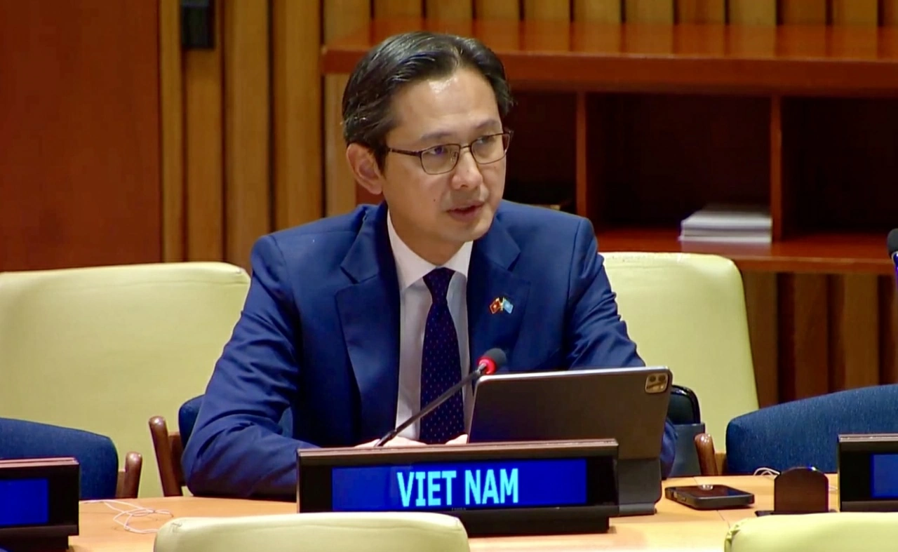 Đại sứ Đỗ Hùng Việt phát biểu tại phiên thảo luận về Pháp quyền tại Uỷ ban Pháp lý (Uỷ ban 6) Đại hội đồng Liên hợp quốc