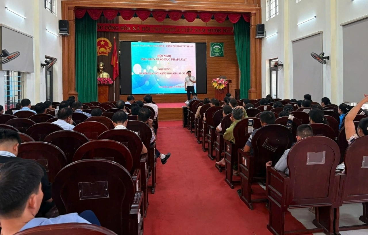 Trợ giúp pháp lý Ninh Bình: Đưa dịch vụ pháp lý đến gần người dân