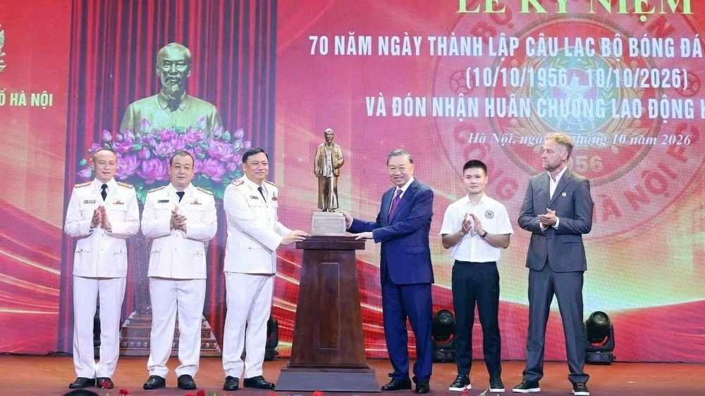 Xây dựng Câu lạc bộ bóng đá Công an Hà Nội trở thành tượng đài bóng đá khu vực