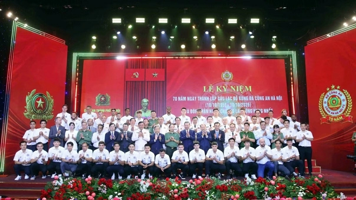 Xây dựng Câu lạc bộ bóng đá Công an Hà Nội trở thành tượng đài bóng đá khu vực