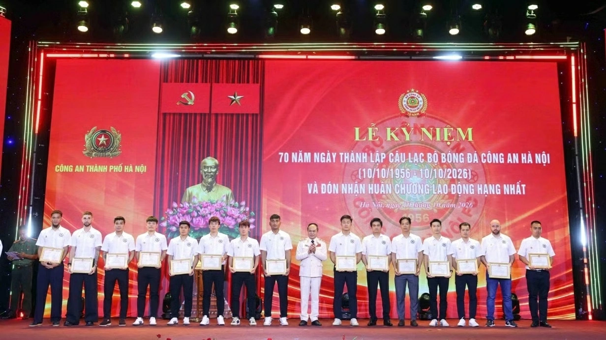 Xây dựng Câu lạc bộ bóng đá Công an Hà Nội trở thành tượng đài bóng đá khu vực
