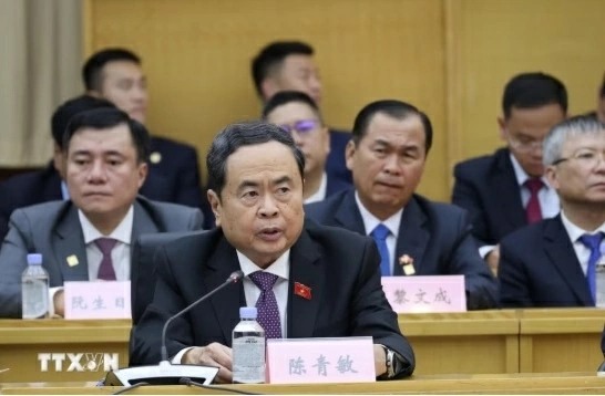 Chủ tịch Quốc hội Trần Thanh Mẫn thăm mô hình lập pháp ở Bắc Kinh, Trung Quốc Chủ tịch Quốc hội Trần Thanh Mẫn thăm mô hình lập pháp ở Bắc Kinh, Trung Quốc