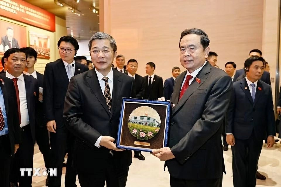 Chủ tịch Quốc hội Trần Thanh Mẫn thăm Bảo tàng Lịch sử Đảng Cộng sản Trung Quốc