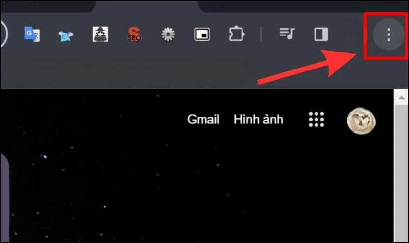 Khởi chạy Google Chrome trên máy tính. Khởi chạy Google Chrome trên máy tính.