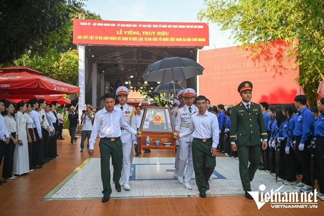 Phát sóng trực tiếp Lễ truy điệu, an táng các hài cốt liệt sĩ