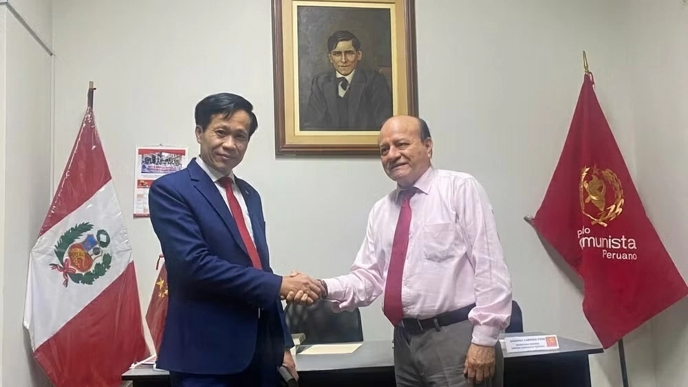 Đoàn đại biểu Đảng Cộng sản Việt Nam thăm và làm việc tại Peru
