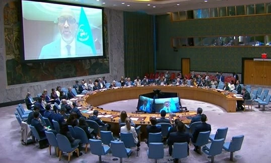 LHQ và Thổ Nhĩ Kỳ kêu gọi Israel chấm dứt các hành động vi phạm chủ quyền Syria. (Nguồn: UN Web TV)