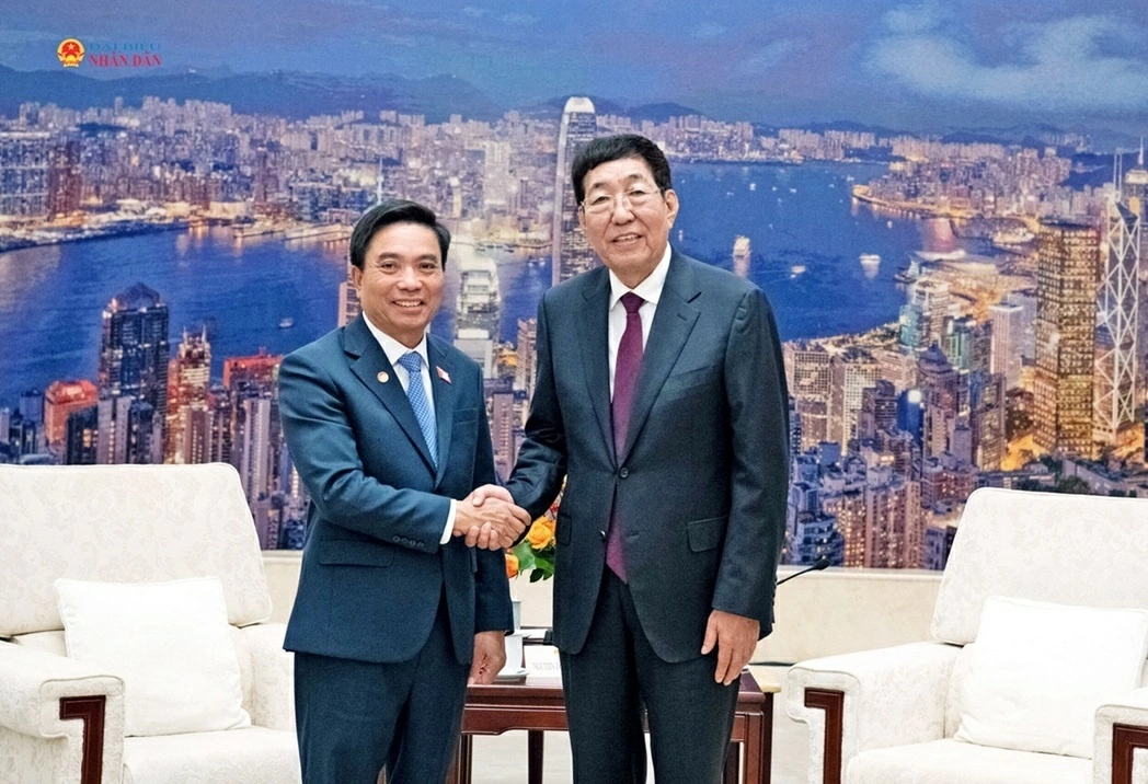 Phó Chủ tịch Quốc hội, Chủ tịch Nhóm Nghị sĩ hữu nghị Việt - Trung Nguyễn Doãn Anh gặp Chủ tịch Nhóm Nghị sĩ hữu nghị Trung - Việt