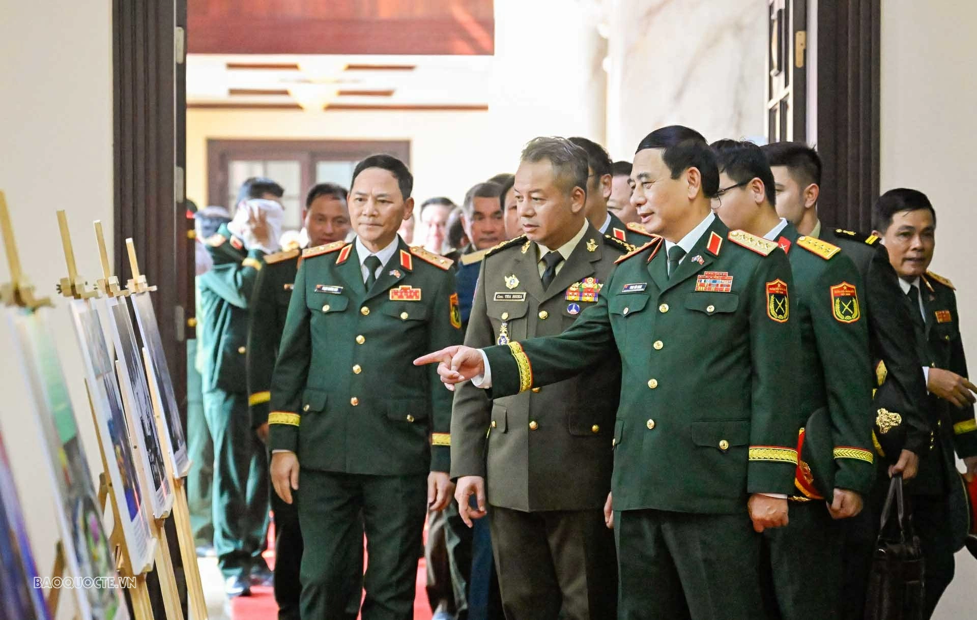 Đại tướng Phan Văn Giang chủ trì lễ chính thức Phó Thủ tướng, Bộ trưởng Quốc phòng Campuchia