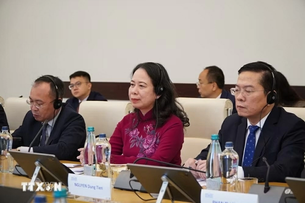 Phó Chủ tịch nước Võ Thị Ánh Xuân hội kiến lãnh đạo cấp cao Gruzia Phó Chủ tịch nước Võ Thị Ánh Xuân hội kiến lãnh đạo cấp cao Gruzia