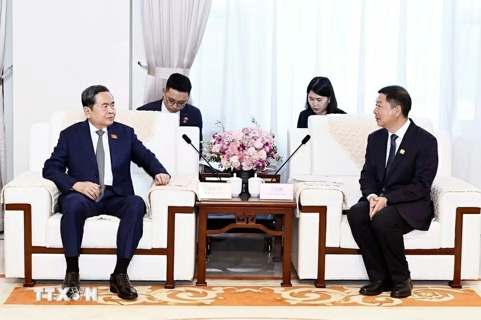 Chủ tịch Quốc hội Trần Thanh Mẫn thăm di tích lịch sử cách mạng tại tỉnh Thiểm Tây, Trung Quốc Chủ tịch Quốc hội Trần Thanh Mẫn thăm di tích lịch sử cách mạng tại tỉnh Thiểm Tây, Trung Quốc