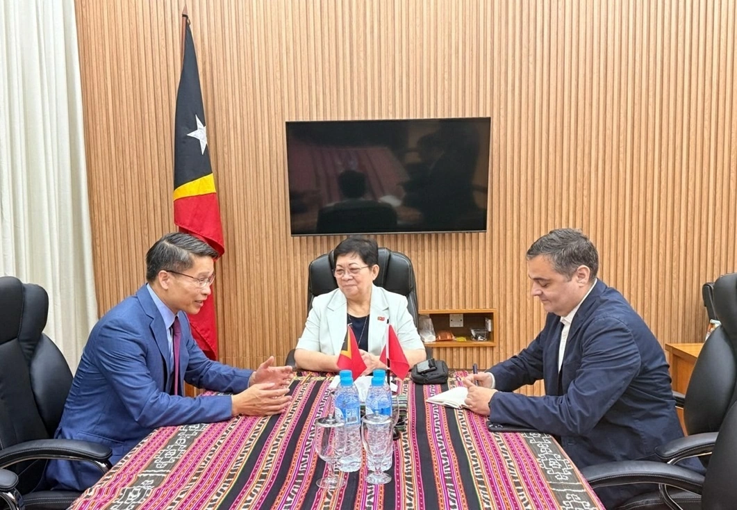 Việt Nam - Timor-Leste thúc đẩy hợp tác nghị viện