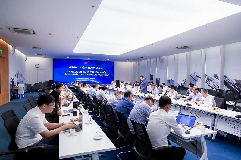 Hội thảo “APEC Việt Nam 2027: Kỷ nguyên tăng trưởng mới - Năng suất, tự cường và hội nhập” Hội thảo 'APEC Việt Nam 2027: Kỷ nguyên tăng trưởng mới - Năng suất, tự cường và hội nhập'