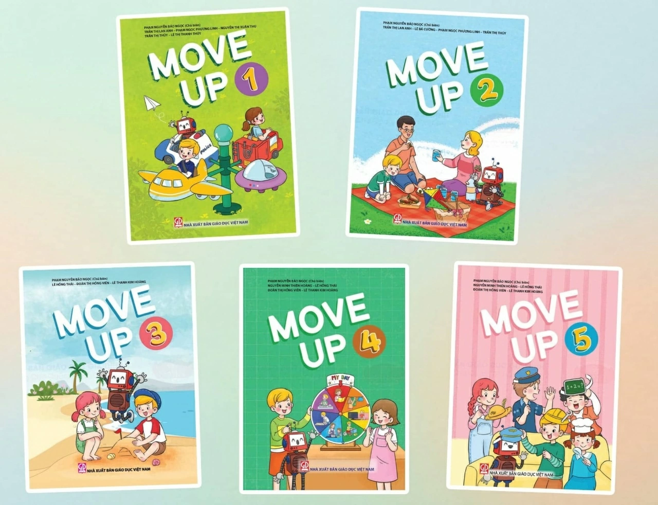 MOVE UP 1–5: Xây nền tảng tiếng Anh, mở rộng hành trang hội nhập cho học sinh tiểu học