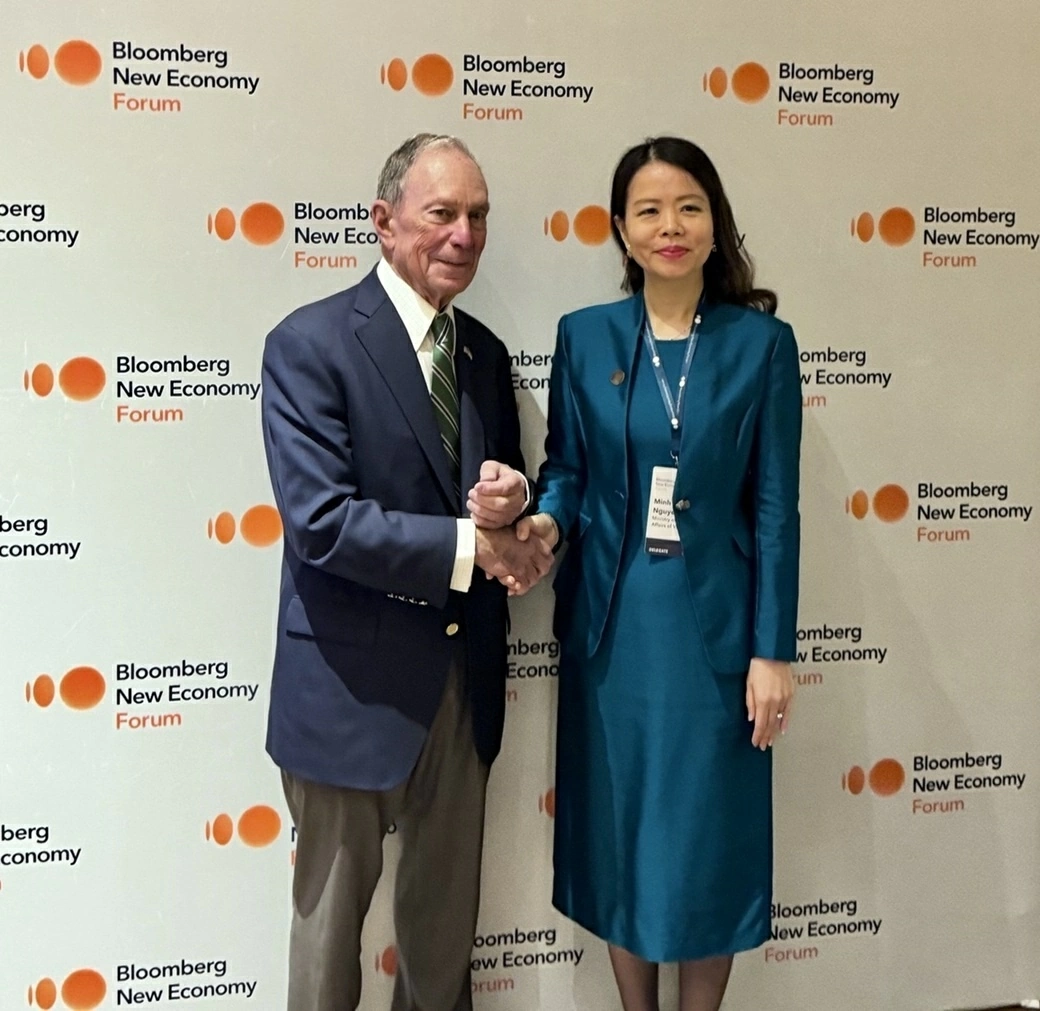 Thứ trưởng Ngoại giao Nguyễn Minh Hằng tham dự Diễn đàn Kinh tế mới Bloomberg năm 2026 tại Ấn Độ