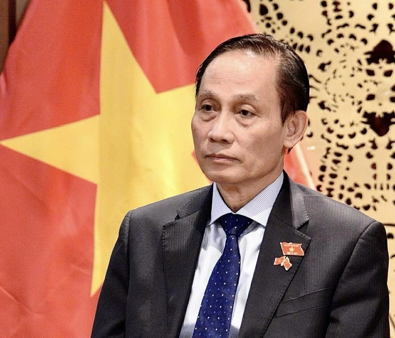 Ủy viên Bộ Chính trị, Bộ trưởng Ngoại giao Lê Hoài Trung. (Ảnh: Bảo Chi)