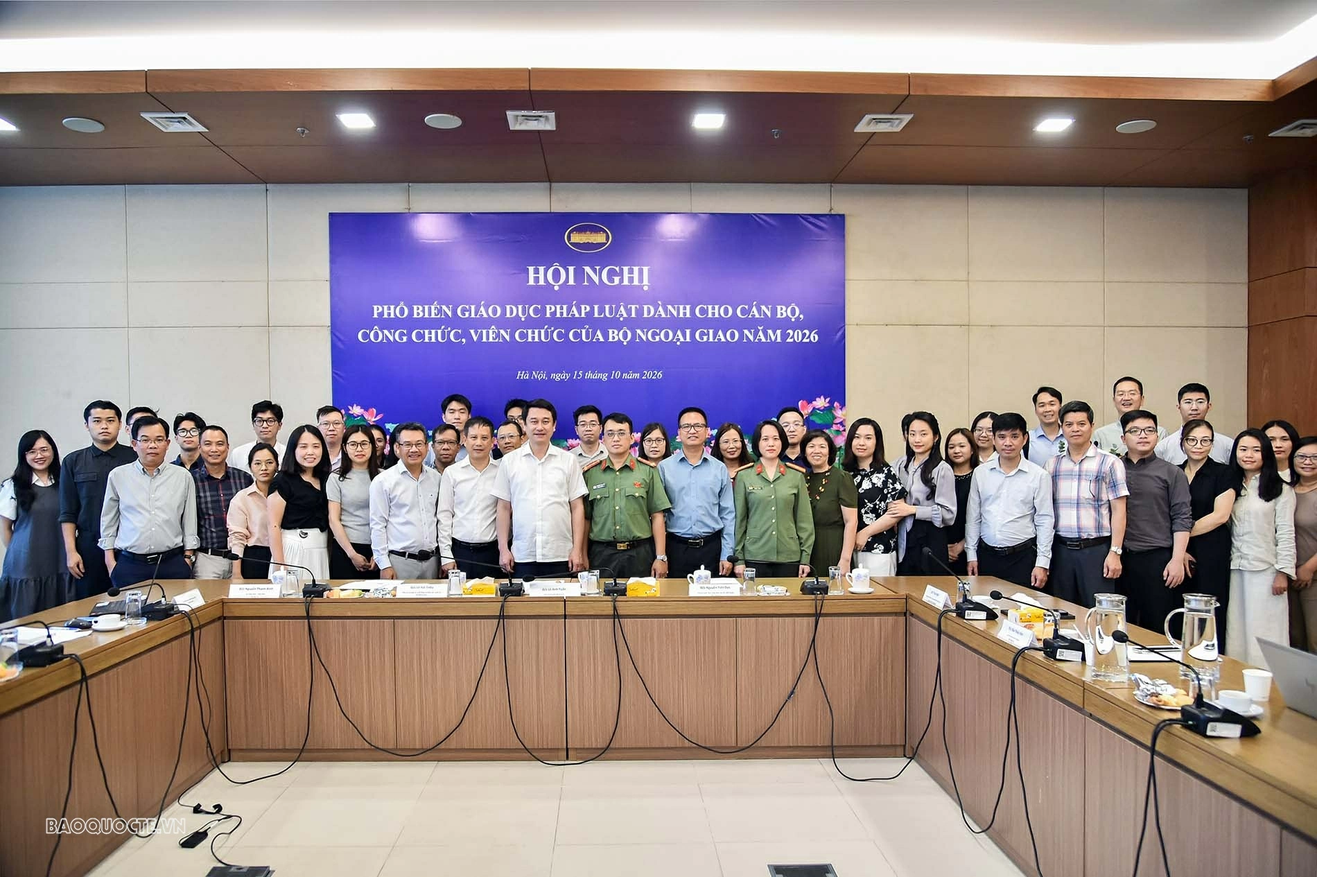 Bộ Ngoại giao tổ chức Hội nghị phổ biến, giáo dục pháp luật năm 2026