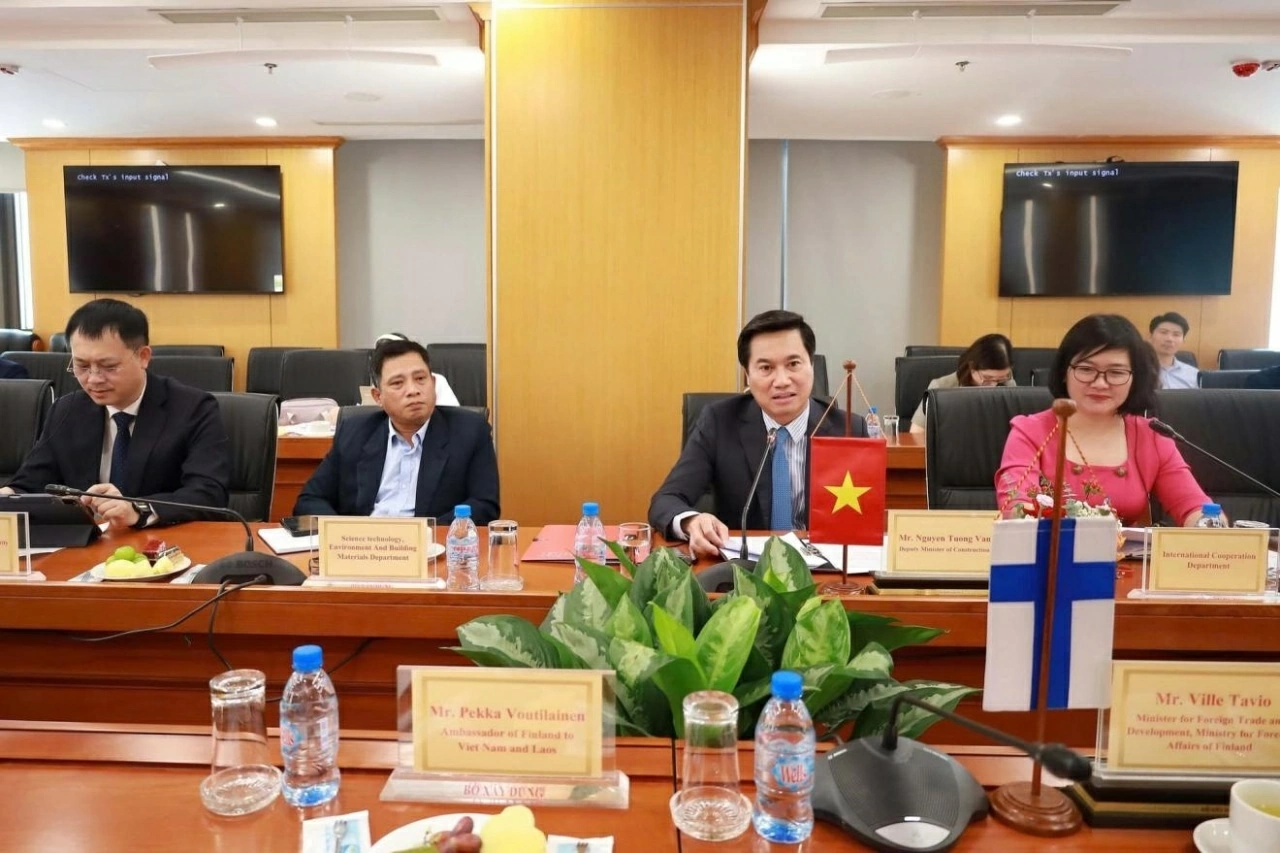 Mở rộng cơ hội hợp tác xây dựng, giao thông giữa Việt Nam và Phần Lan Mở rộng cơ hội hợp tác xây dựng, giao thông giữa Việt Nam và Phần Lan
