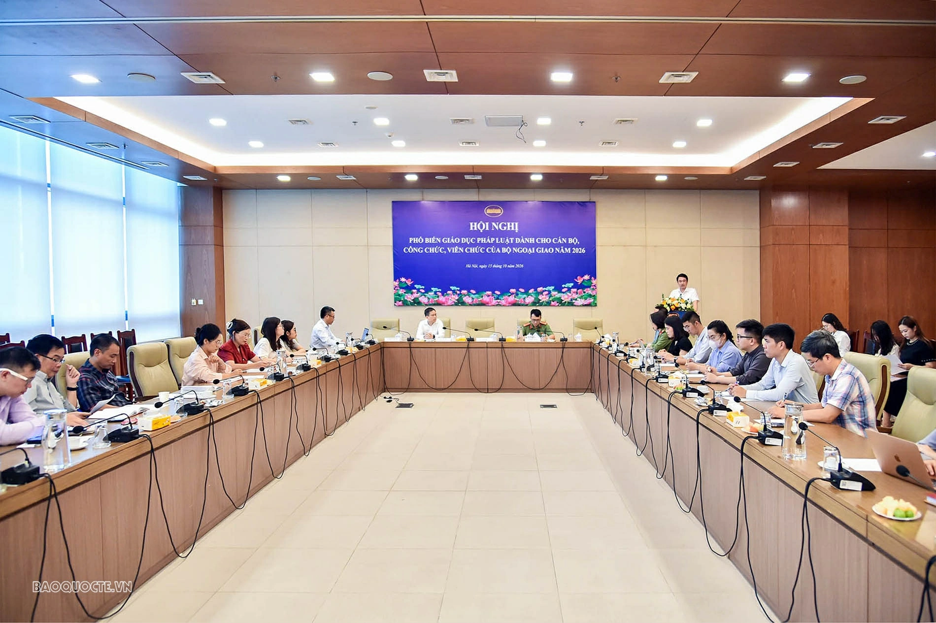 Bộ Ngoại giao tổ chức Hội nghị phổ biến, giáo dục pháp luật năm 2026 Bộ Ngoại giao tổ chức Hội nghị phổ biến, giáo dục pháp luật năm 2026