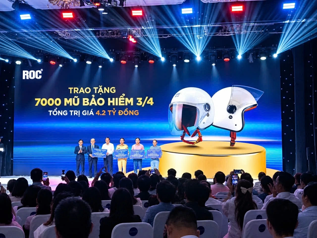 Á Châu Group ra mắt ROC Helmet, hướng đến thị trường quốc tế