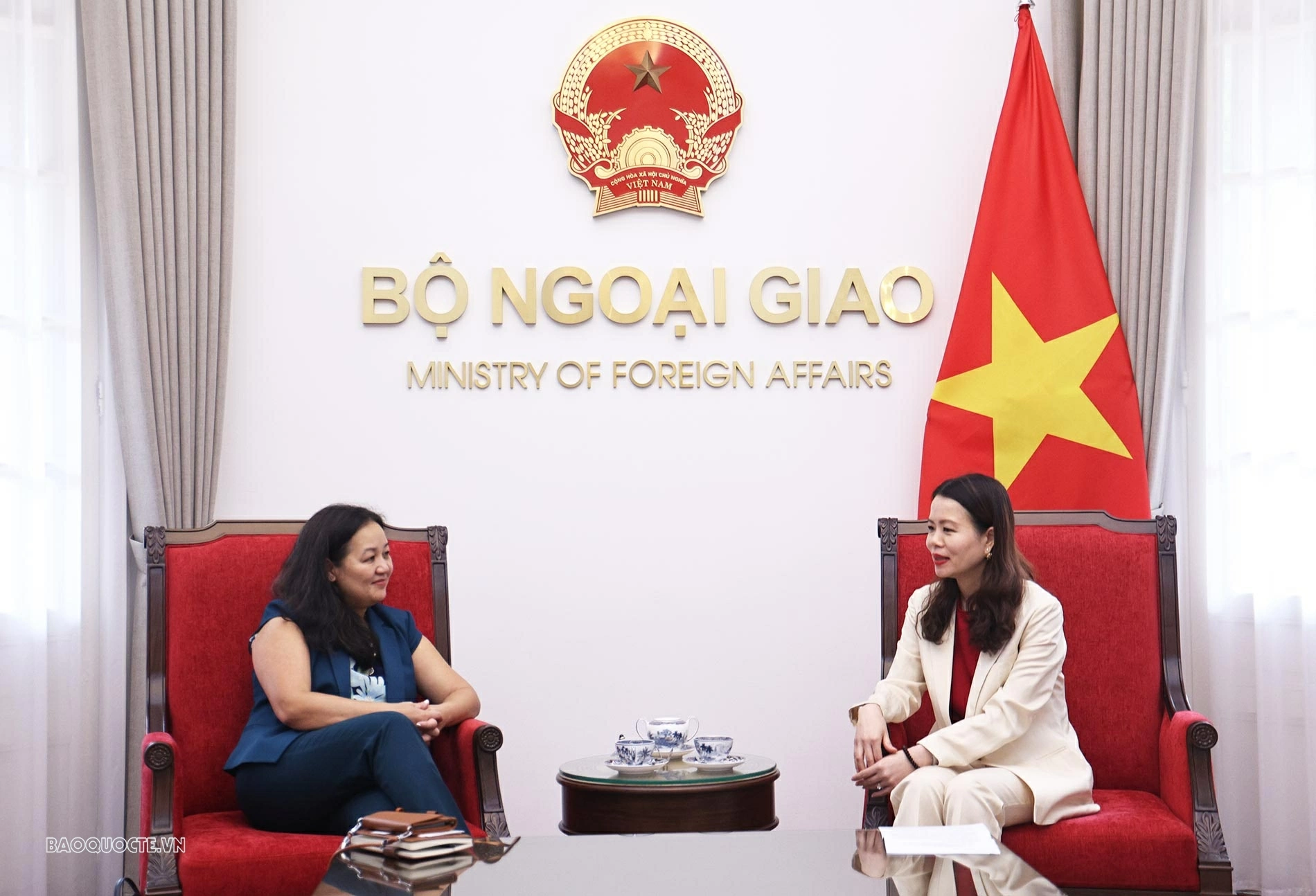 Thứ trưởng Nguyễn Minh Hằng công tác chuẩn bị Năm APEC 2027. (Ảnh: Thành Long)
