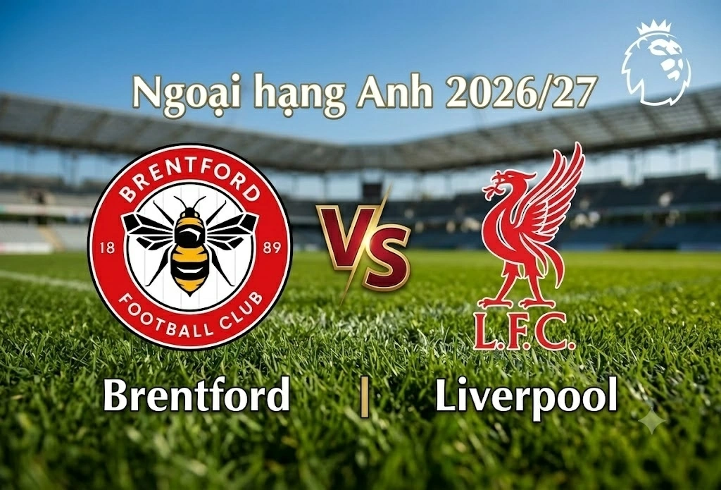Nhận định, dự đoán trận đấu Brentford vs Liverpool: 90 phút căng như dây đàn