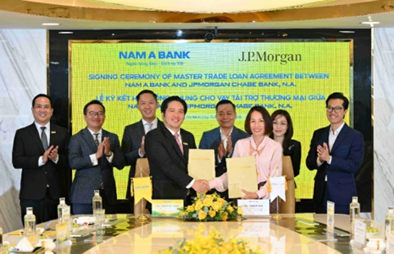 Nam A Bank hợp tác JPMorgan Chase: Nâng tầm năng lực thanh toán quốc tế và tài trợ xuất nhập khẩu