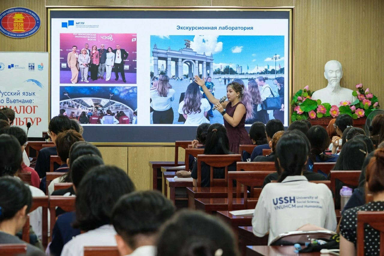 Dự án quốc tế “Tiếng Nga tại Việt Nam: Đối thoại giữa các nền văn hóa”: Chặng đường xuyên Việt thúc đẩy hợp tác giáo dục giữa hai nước