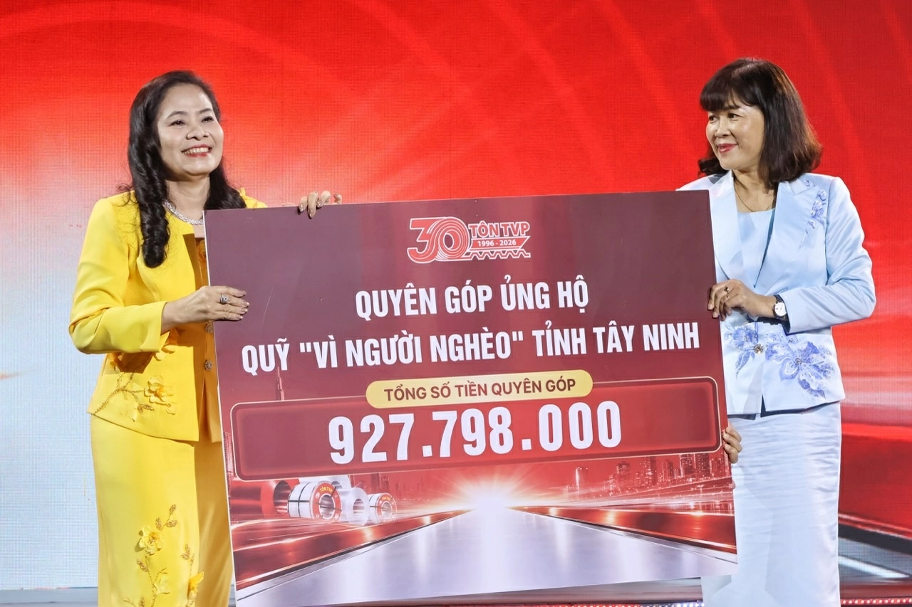 Thép TVP đón nhận Huân chương Lao động hạng Nhất, khẳng định hành trình 30 năm phát triển