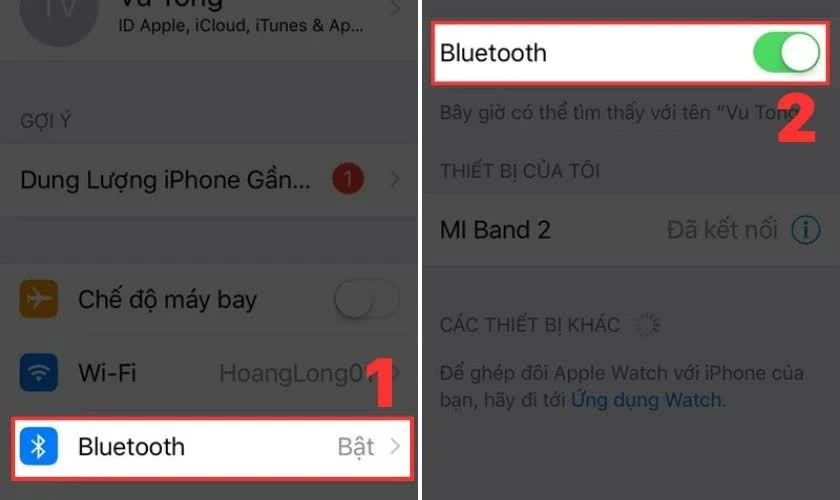 Truy cập Cài đặt trên iPhone hoặc iPad.