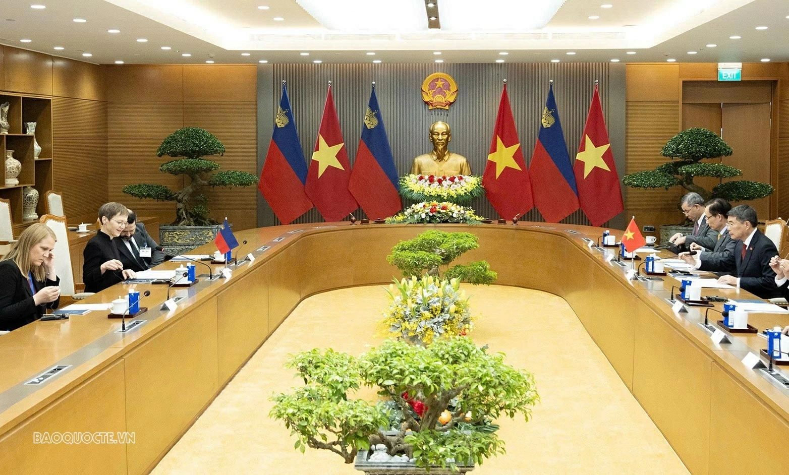 Toàn cảnh Hội đàm. (Ảnh: Thành Long) Toàn cảnh Hội đàm. (Ảnh: Thành Long)