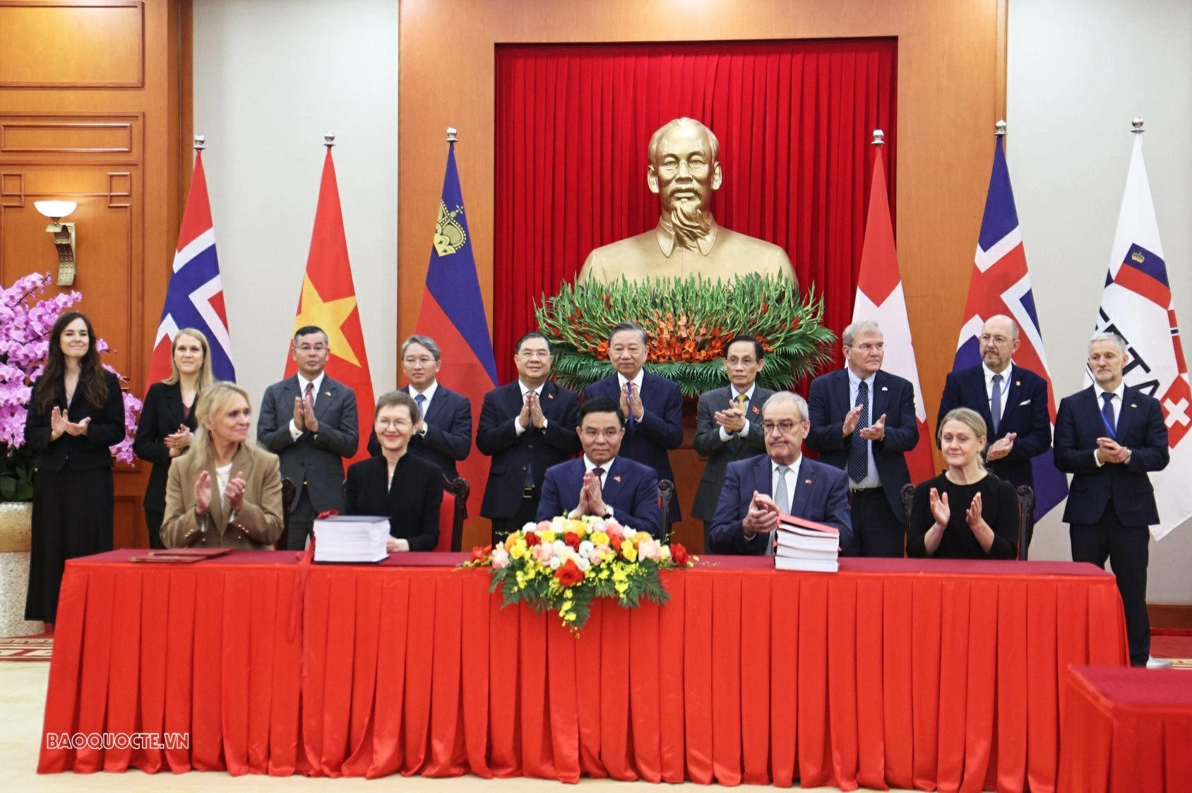 Hiệp định thương mại tự do Việt Nam – EFTA mở ra động lực hợp tác và phát triển mới. (Ảnh: Thành Long)