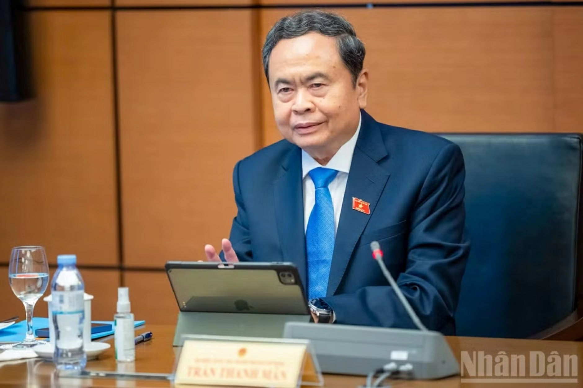Chủ tịch Quốc hội Trần Thanh Mẫn: Khơi thông nguồn lực, tạo đột phá tăng trưởng Chủ tịch Quốc hội Trần Thanh Mẫn: Khơi thông nguồn lực, tạo đột phá tăng trưởng