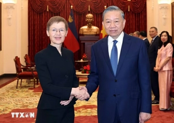 Tổng Bí thư, Chủ tịch nước Tô Lâm tiếp Thủ tướng Công quốc Liechtenstein