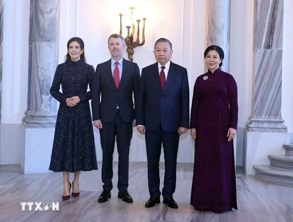 Tổng Bí thư, Chủ tịch nước Tô Lâm hội kiến Nhà vua Frederik X