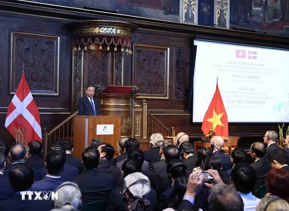 Phát biểu chính sách của Tổng Bí thư, Chủ tịch nước Tô Lâm tại Đại học Copenhagen Phát biểu chính sách của Tổng Bí thư, Chủ tịch nước Tô Lâm tại Đại học Copenhagen