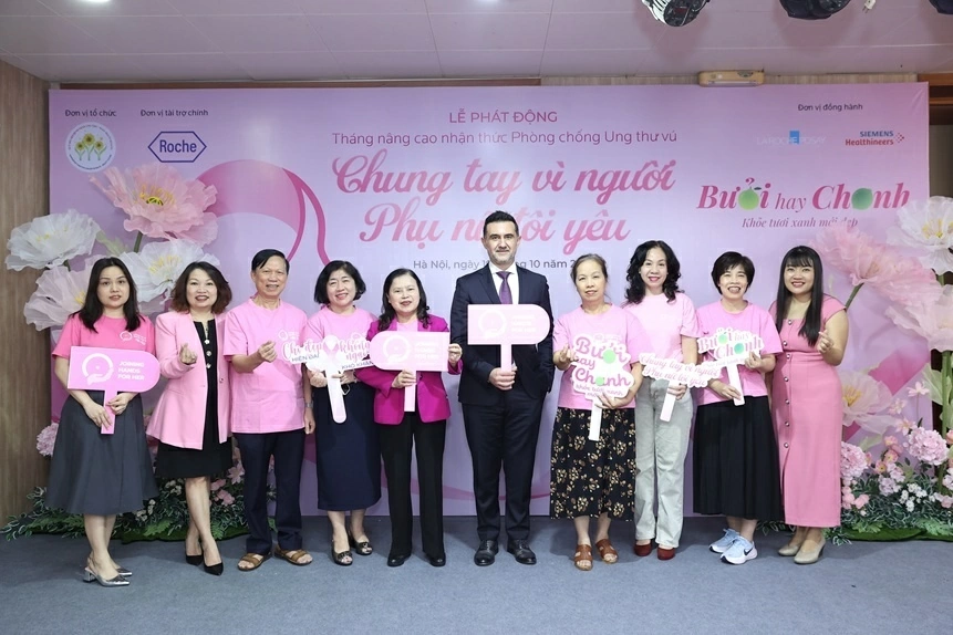 Quỹ Ngày mai tươi sáng phát động Tháng nâng cao nhận thức về phòng chống ung thư vú năm 2026 Quỹ Ngày mai tươi sáng phát động Tháng nâng cao nhận thức về phòng chống ung thư vú năm 2026