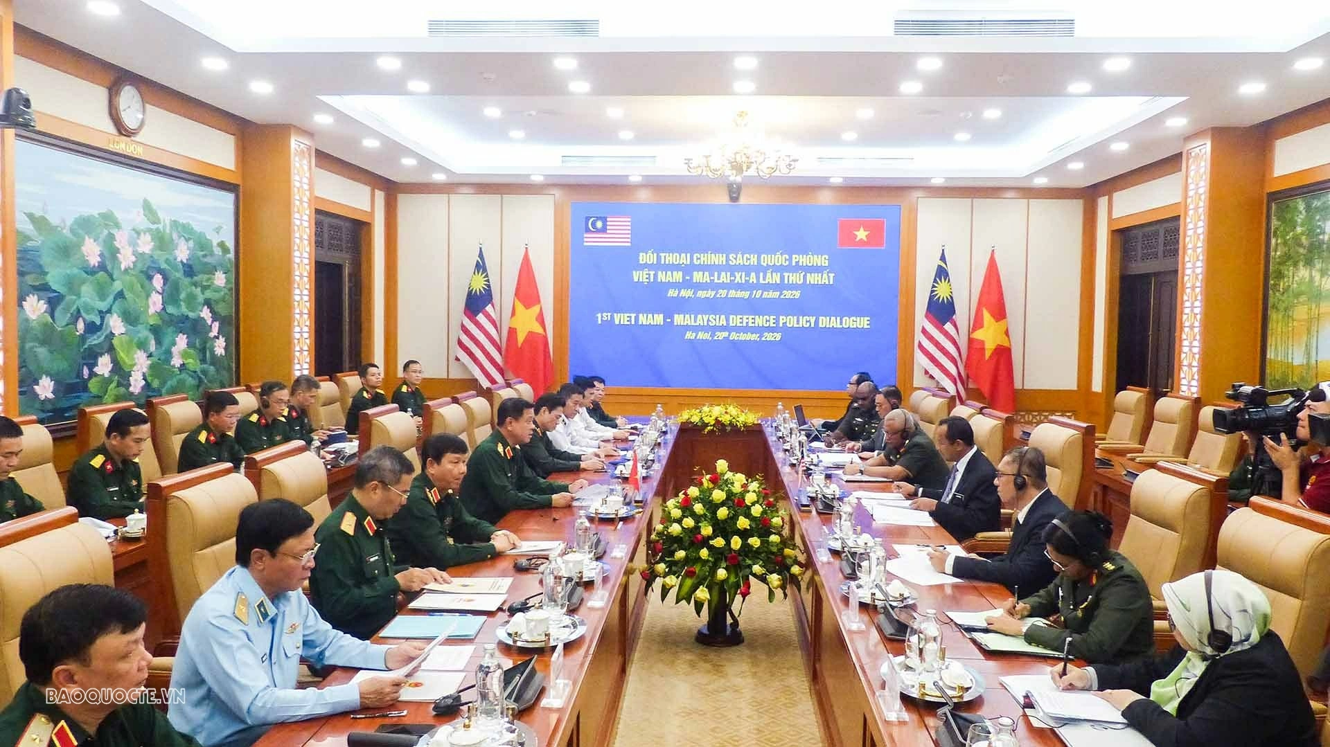 Đối thoại Chính sách Quốc phòng Việt Nam Malaysia lần thứ nhất