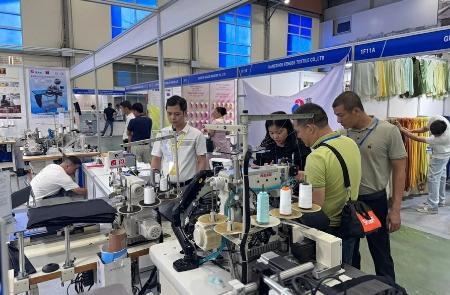 8 quốc gia và vùng lãnh thổ tham gia giao thương tại HanoiTex & HanoiFabric 2026