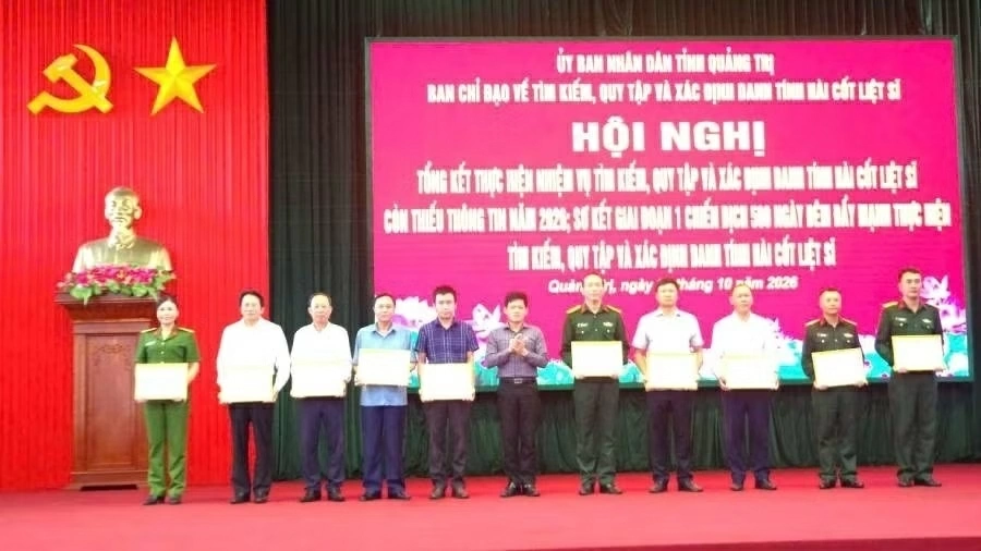 Tỉnh Quảng Trị đẩy mạnh tìm kiếm, quy tập và xác định danh tính hài cốt liệt sĩ