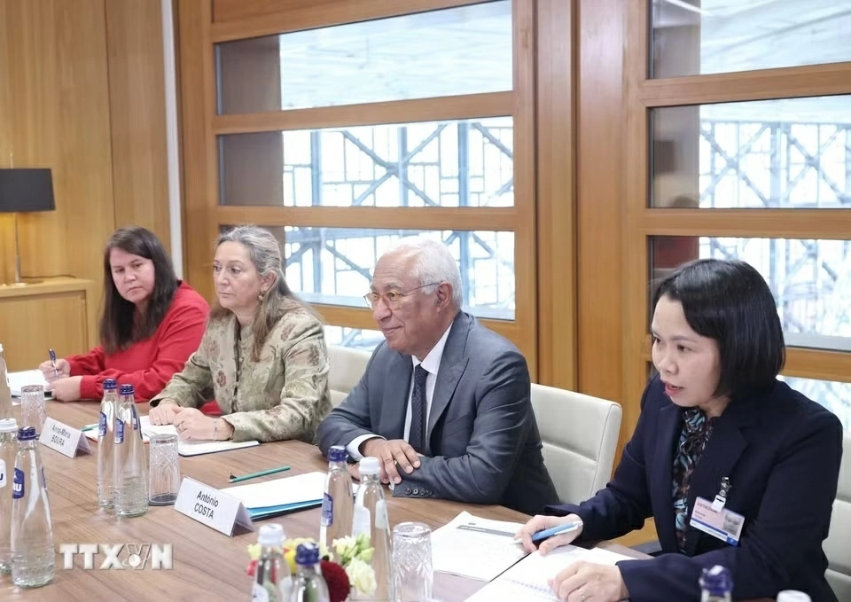Tổng Bí thư, Chủ tịch nước Tô Lâm hội đàm Chủ tịch Hội đồng châu Âu António Costa
