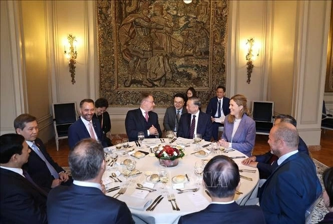 Sau gặp hẹp, Tổng Bí thư, Chủ tịch nước Tô Lâm dự hội đàm và chiêu đãi của Thủ tướng Bỉ Bart De Wever. (Nguồn: TTXVN)