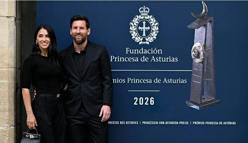 Thêm một kỷ lục với Lionel Messi mang tên Giải thưởng Thể thao Công chúa Asturias 2026. (Nguồn: Giải thể thao công chúa) Thêm một kỷ lục với Lionel Messi mang tên Giải thưởng Thể thao Công chúa Asturias 2026. (Nguồn: Giải thể thao công chúa)