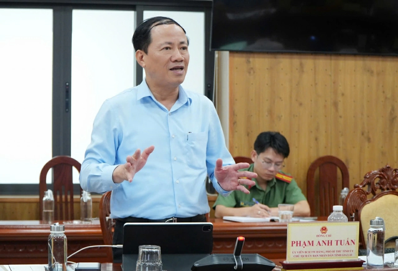 Thứ trưởng Thường trực, Trưởng Ban Thư ký Quốc gia APEC 2027 Nguyễn Minh Vũ rà soát công tác chuẩn bị Hội nghị ISOM APEC 2027 tại Gia Lai