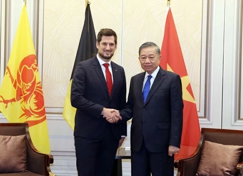 Tổng Bí thư, Chủ tịch nước Tô Lâm tiếp Bộ trưởng-Thủ hiến vùng Wallonie Tổng Bí thư, Chủ tịch nước Tô Lâm tiếp Bộ trưởng-Thủ hiến vùng Wallonie