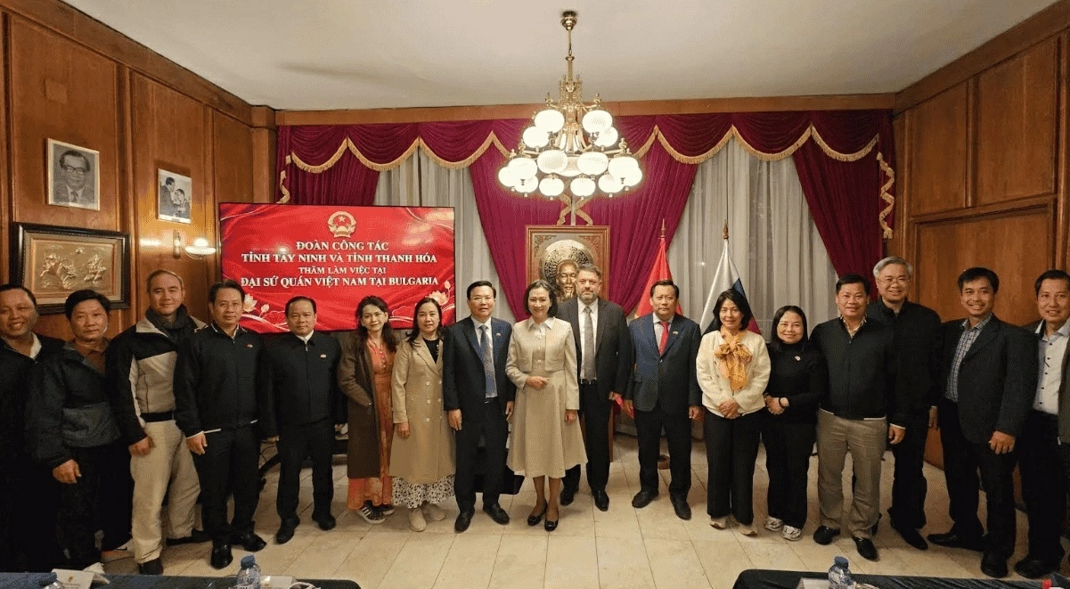 Tây Ninh và Thanh Hóa thúc đẩy hợp tác đầu tư, thương mại với Bulgaria