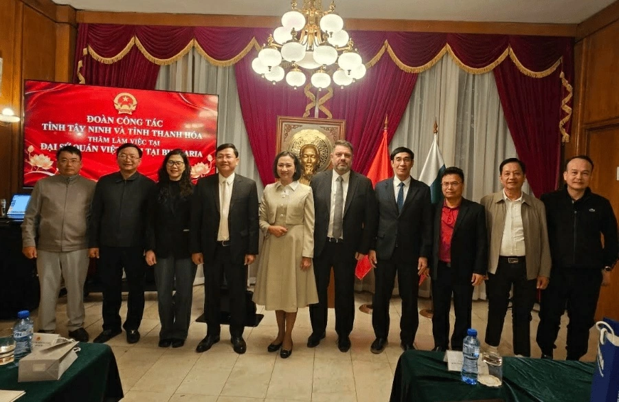 Tây Ninh và Thanh Hóa thúc đẩy hợp tác đầu tư, thương mại với Bulgaria