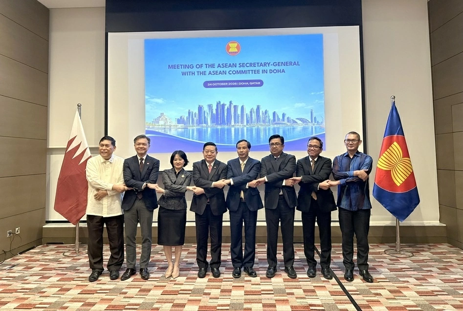 Tổng Thư ký ASEAN làm việc với Ủy ban ASEAN tại Doha: Dấu ấn của Đại sứ quán Việt Nam trên cương vị Chủ tịch ACD