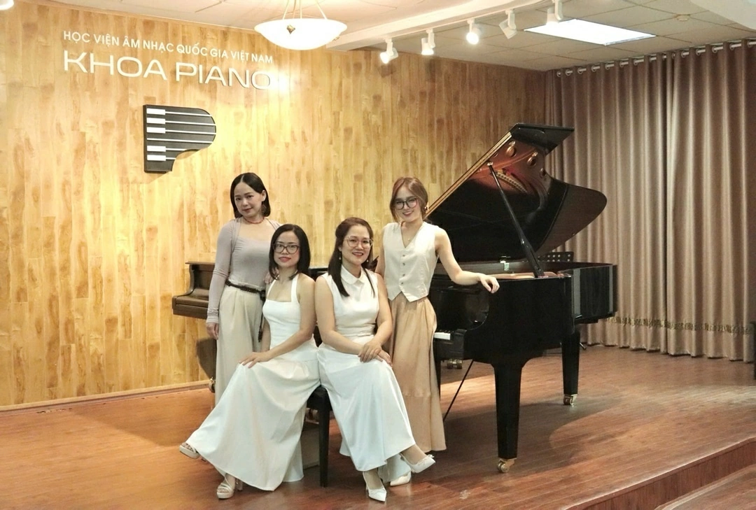 Bốn cây đàn piano, cuộc hội ngộ của kiệt tác âm nhạc