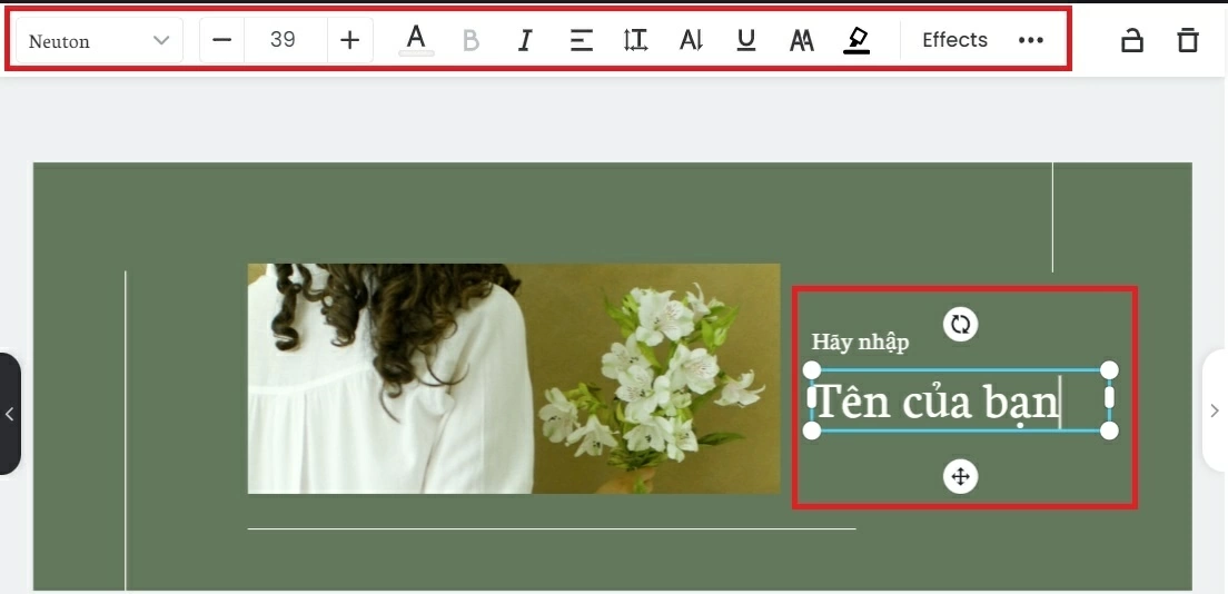 Cách tạo ảnh bìa Facebook theo tên mình online đơn giản.